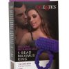 Silicone Rechargeable 5 Bead Maximus Ring – Purple