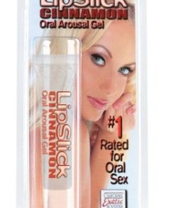 Lipslick Cinnamon Oral Arousal Gel – Clear Edible Warm and Tingly