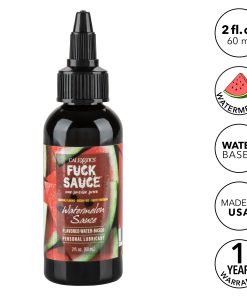 Fuck Sauce Flavored Water-Based Personal  Lubricant – Watermelon – 2 Fl. Oz.