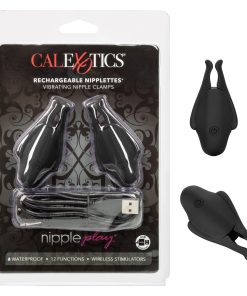 Nipple Play Rechargeable Nipplettes – Black