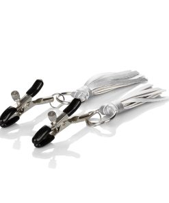 Nipple Play Playful Tassels Nipple Clamps –  Silver