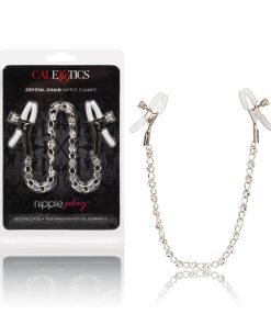 Nipple Play Crystal Chain Nipple Clamps