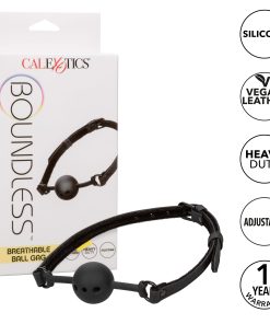 Boundless Breathable Ball Gag – Black