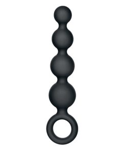 Silicone Booty Beads – Black