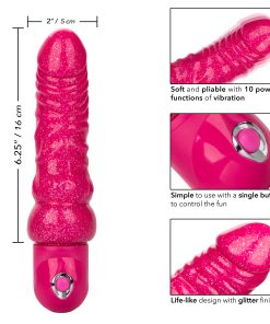 Naughty Bits Lady Boner Bendable Personal  Vibrator