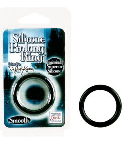 Dr. Joel’s Silicone Prolong Ring Smooth – Black