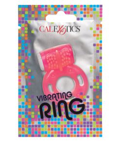 Foil Pack Vibrating Ring – Pink