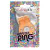 Foil Pack Vibrating Ring – Orange