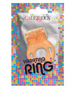 Foil Pack Vibrating Ring – Orange