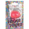 Foil Pack Vibrating Finger Teaser – Pink