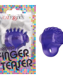 Foil Pack Vibrating Finger Teaser – Purple