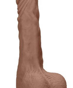 8 Inch Dong With Testicles – Tan