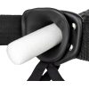 Hollow Strap-on Without Balls 8 Inch – Black