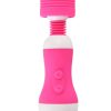 Yorokobi Rechargeable Mini Wand Massager – Pink