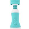 Yorokobi Rechargeable Mini Wand Massager – Teal