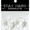 Stay Hard Donuts – 2 Pack – Clear