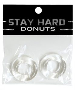 Stay Hard Donuts – 2 Pack – Clear