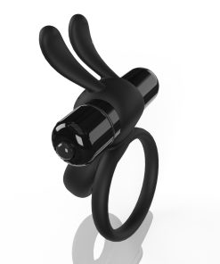 Screaming O 4b – Ohare Wearable Rabbit Vibe –  Black