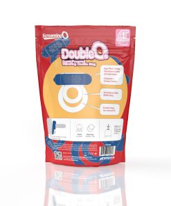 Screaming O 4t – Double O 6 Super Powered   Vibrating Double Ring – Blueberry