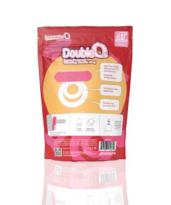 Screaming O 4t – Double O 6 Super Powered   Vibrating Double Ring – Strawberry