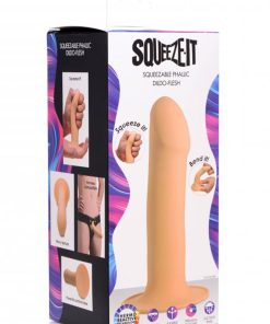 Squeezable Phallic Dildo – Light