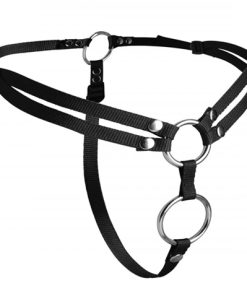 Unity Double Penetration Strap on  Harness