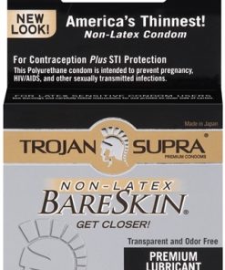 Trojan Supra Bareskin Polyurethane – 3 Pack