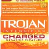 Trojan Intensified Charged Orgasmic Pleasure Condoms – 3 Pack