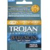 Trojan Sensitivity Bareskin Lubricated  Condoms – 3 Pack