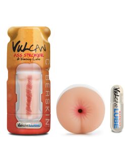 Vulcan Cyberskin – Ass Stroker & Warming Lube –  Light