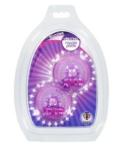 Razzles Vibrating Nipple Pads – Purple