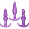 Anal Trainer 3 Piece Anal Play Kit – Purple