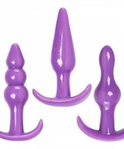 Anal Trainer 3 Piece Anal Play Kit – Purple