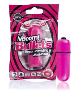 Vooom Bullets Mini-Vibes – Each – Strawberry