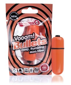 Vooom Bullets Mini-Vibes – Each – Tangerine