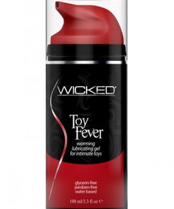 Toy Fever Warming Lubricating Gel for Intimate  Toys – 3.3 Fl. Oz.