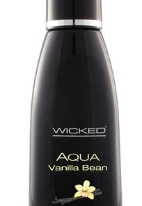 Aqua Vanilla Bean Flavored Water Based Intimate  Lubricant – 4 Fl. Oz.