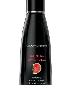 Aqua Watermelon Flavored Water Based Intimate  Lubricant – 4 Fl. Oz.