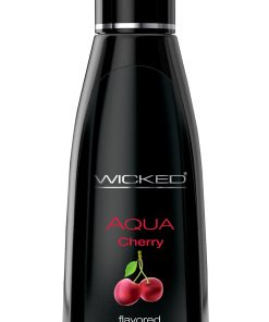 Aqua Cherry Flavored Water Based Intimate  Lubricant – 4 Fl. Oz.