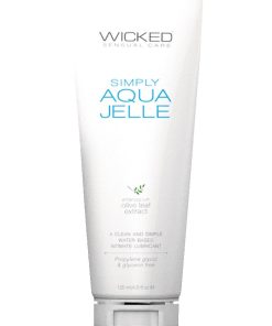 Simply Aqua Jelle Fragrance Free Lubricant – 4 Fl. Oz.