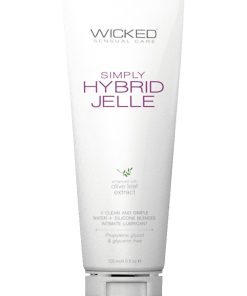 Simply Hybrid Jelle Fragrance Free Lubricant – 4  Fl. Oz.